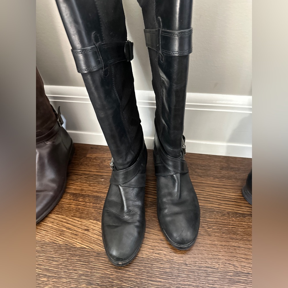 Cole Hann Black boots 8.5